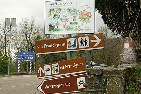 La via Francigena